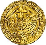 Edouard IV (1471-1483). Ange d’or, ... 