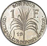 Guadeloupe et dépendances. 1 franc (1903), ... 