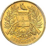 République (1821- à nos jours). 5 pesos ... 