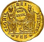 Constantius II (337-361). Solidus 355-361, ... 