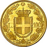 Umberto Ier (1878-1900). 100 lire 1888 R, ... 