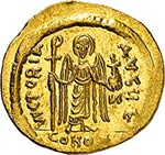 Phocas (607-610). Solidus, Constantinople. ... 