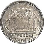 Honoré V (1819-1841). 2 francs 1838, essai ... 