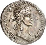Caligula (37-41) et Agrippine. Denier 40, ... 