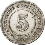 Victoria (1837-1901). 5 cents 1873. ... 