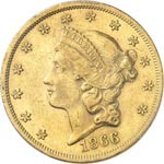20 dollars Liberty 1866, ... 