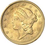20 dollars Liberty 1868 ... 