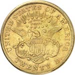 20 dollars Liberty 1874 CC, Carson City. Av. ... 