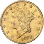 20 dollars Liberty 1883 ... 