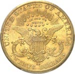 20 dollars Liberty 1883 CC, Carson city. Av. ... 