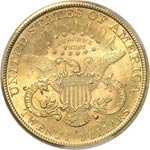 20 dollars Liberty 1888 S, San Francisco. ... 