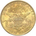 20 dollars Liberty 1890 CC, Carson city. Av. ... 