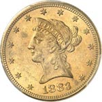 10 dollars Liberty 1883 ... 