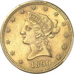10 dollars Liberty 1890 ... 