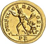 Dioclétien (284-305). Aureus 293-294, Rome. ... 