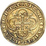 Philippe IV (1285-1314). Masse d’or, ... 