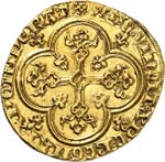 Philippe V (1316-1322). Agnel d’or ... 
