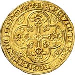 Philippe VI (1328-1350). Lion d’or, ... 