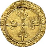 Louis XI (1461-1483). Écu d’or au soleil, ... 