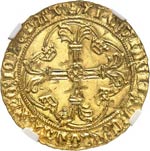 Louis XI (1461-1483). Écu d’or à la ... 