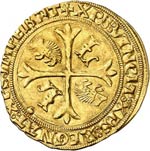Louis XII (1498-1515). Écu d’or aux ... 