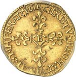 Charles IX (1560-1574). 1/2 écu 1561 B, ... 
