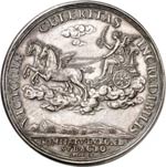 Louis XIV (1643-1715). Médaille en argent ... 