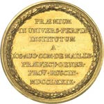 Louis XVI (1774-1792). Médaille en or 1779, ... 