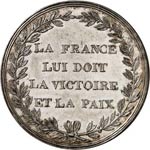 Directoire (1795-1799). Médaille en argent ... 