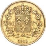Louis XVIII (1814-1824). 40 francs 1816, ... 