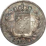 Louis XVIII (1814-1824). 5 francs 1823 A, ... 