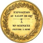 Louis XVIII (1814-1824). Médaille en or de ... 
