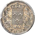 Charles X (1824-1830). 1/2 franc 1829 MA, ... 
