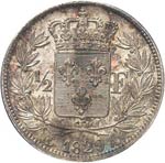 Charles X (1824-1830). 1/2 franc 1829 A, ... 