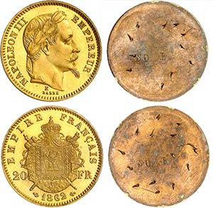 Napoléon III (1852-1870). 20 francs ... 