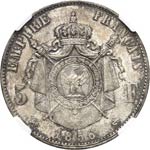 Napoléon III (1852-1870). 5 francs 1856 D, ... 