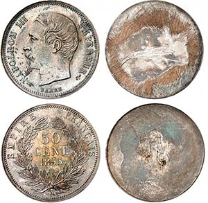 Napoléon III (1852-1870). 50 centimes ... 