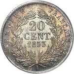 Napoléon III (1852-1870). 20 centimes 1853 ... 