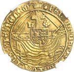 Henri VII, (1485-1509). Ange d’or, ... 