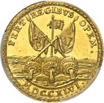 Georges III (1760-1820). Médaille en or ... 
