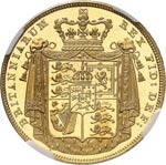 Georges IV (1820-1830). 2 souverains (2 ... 