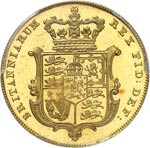 Georges IV (1820-1830). Souverain (pound) ... 