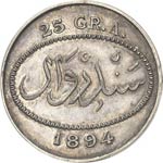 Labe, Foutah Djalon. 5 francs 1894 argent ... 