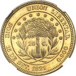 République. 25 cent 1871, essai en ... 