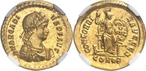 Arcadius (395-408). Solidus ND (388-392), ... 