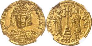 Constantin IV (668-685). Solidus ND ... 