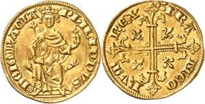 Philippe IV (1285-1314). Petit royal d’or, ... 