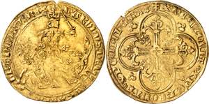 Charles V (1364-1380). Franc à cheval, ... 