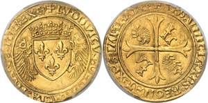 Louis XII (1498-1514). Écu d’or au ... 