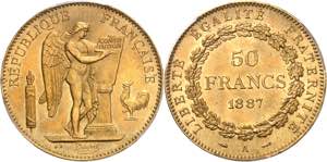 IIIe République (1870-1940). 50 francs ... 